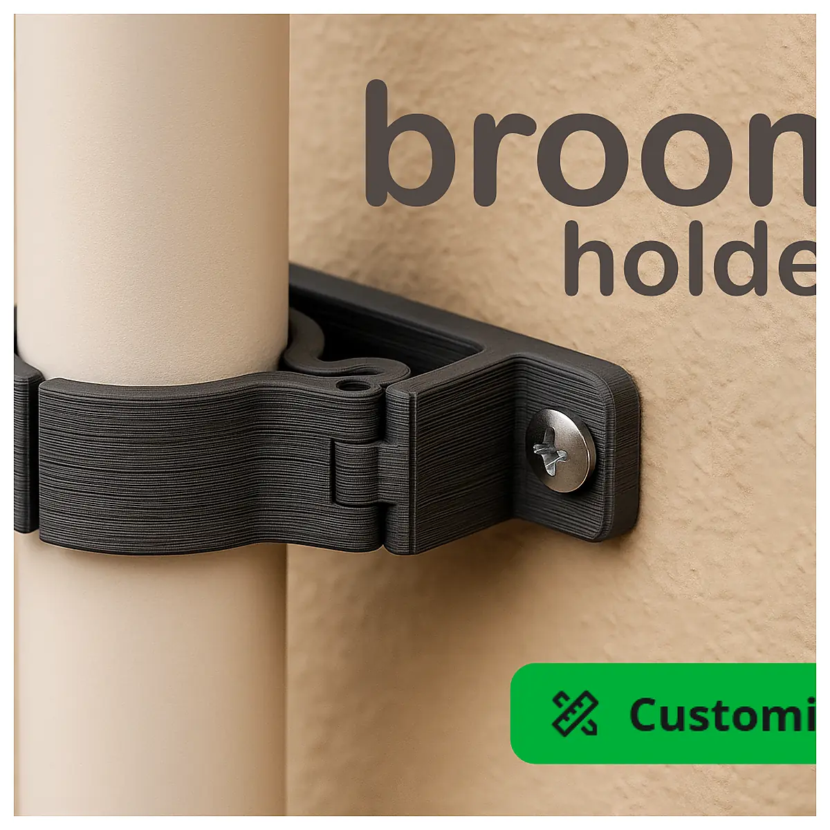 Broom Holder Customization Broom Parts Repair Options Broom Selection Accessories