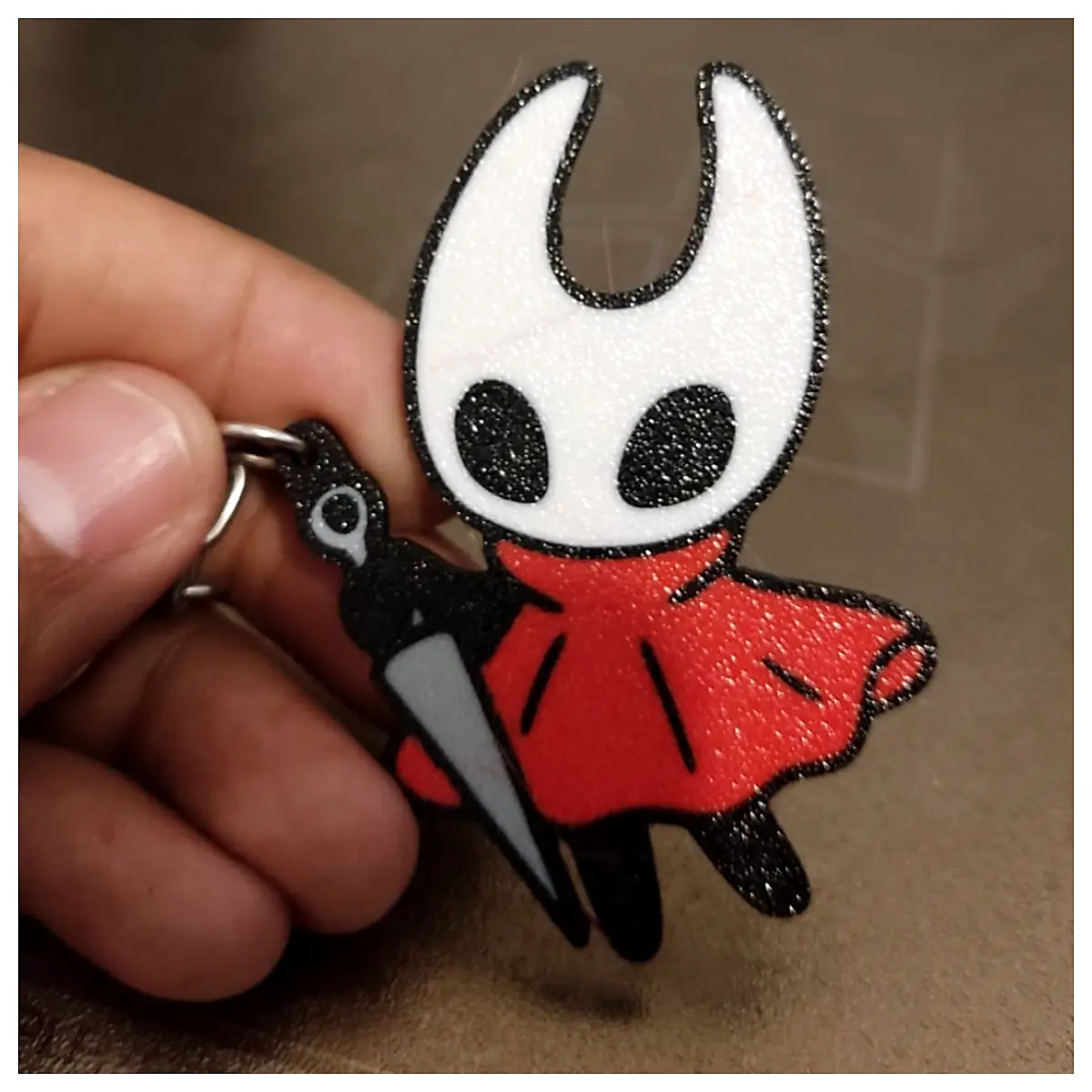 Cute Hornet Chibi Keychain Figure Collectible Anime Accessory Bird Toy Parts