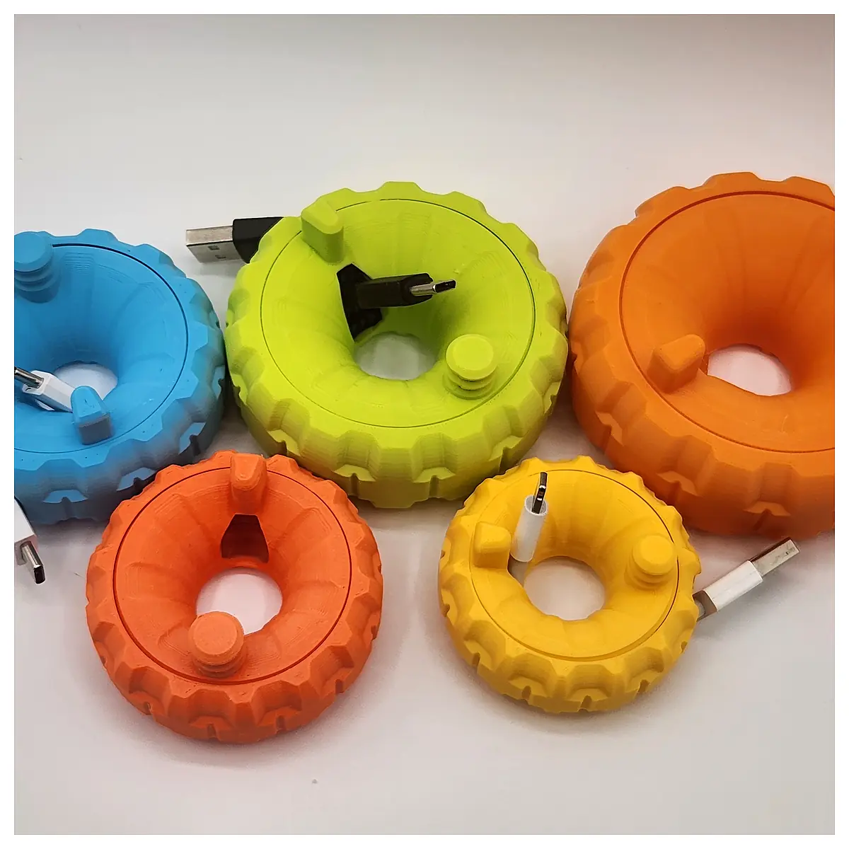 Cable Winder Donut Automatic Cable Spooler Cable Spooling Tool Cable Parts Repair