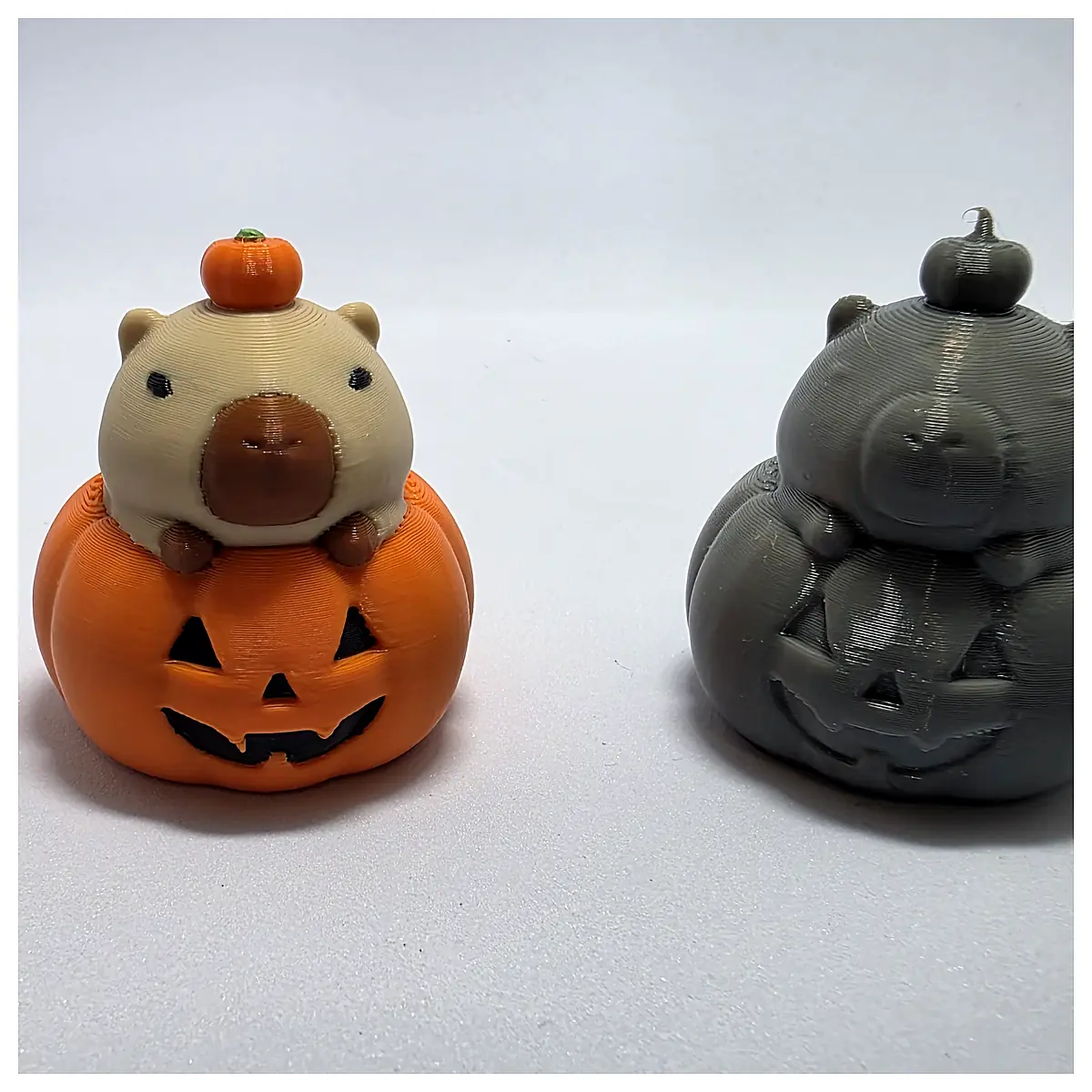 Capybara Keychain Halloween Decor Anti Stress Funny Gift Stress Relief Cute Charm