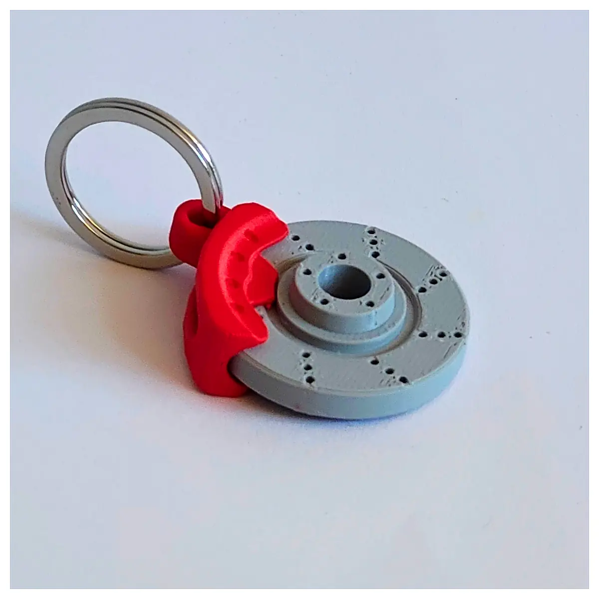Brake Rotor Keychain Auto Parts Repair Parts Car Wheels Sport