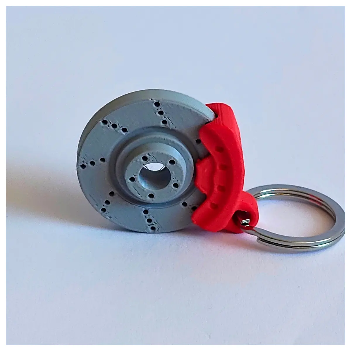 Brake Rotor Keychain Auto Parts Repair Parts Car Wheels Sport