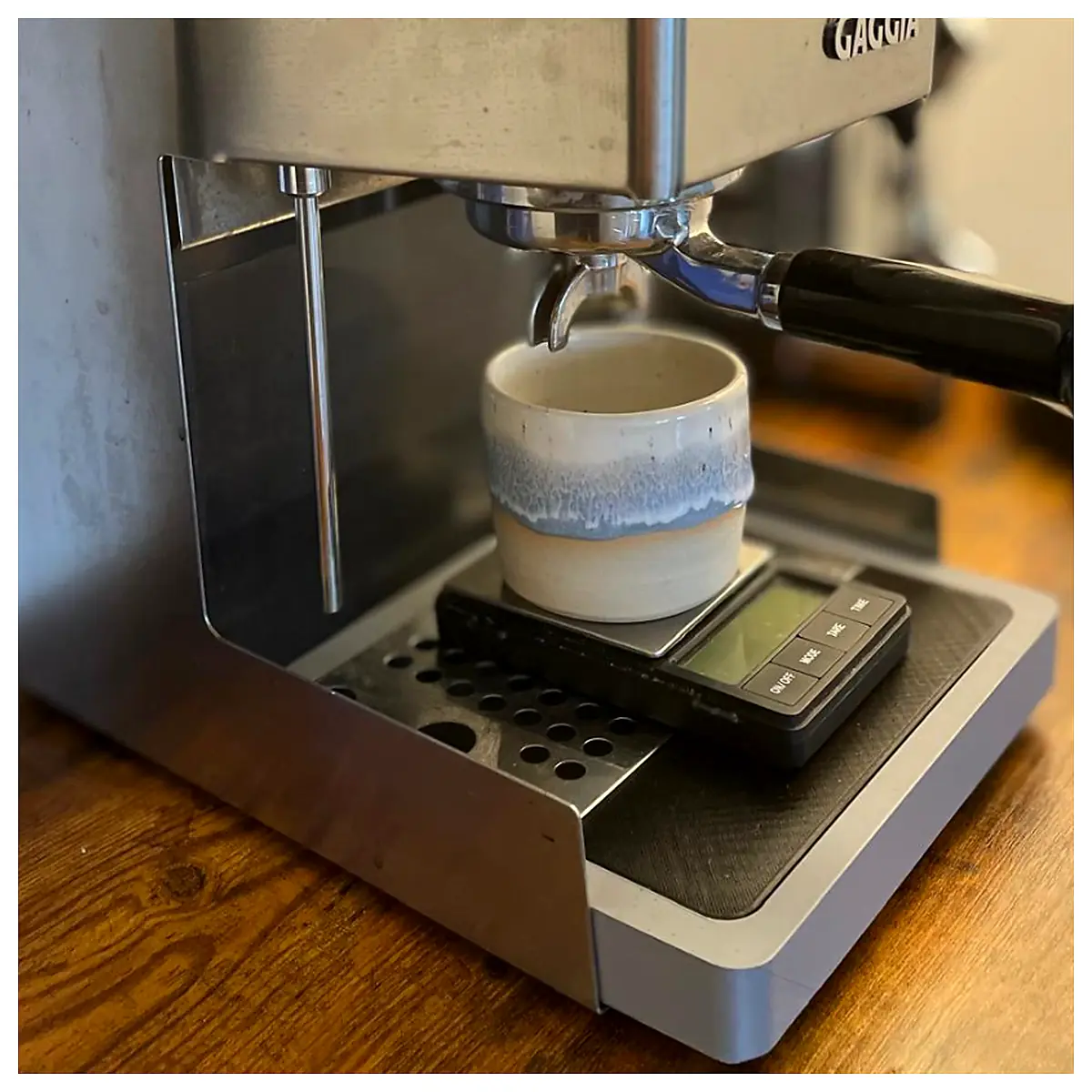 Gaggia Classic Drip Tray Low Profile Big Replacement Parts Coffee Accessories Filter Basket Filter Cone Compatible with Gaggia Classic