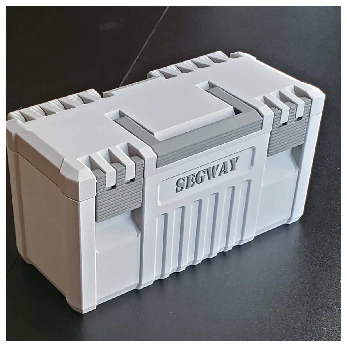 7 Inch Case with Handle Protective Box Transport Case Portable Storage Box Parts Repair