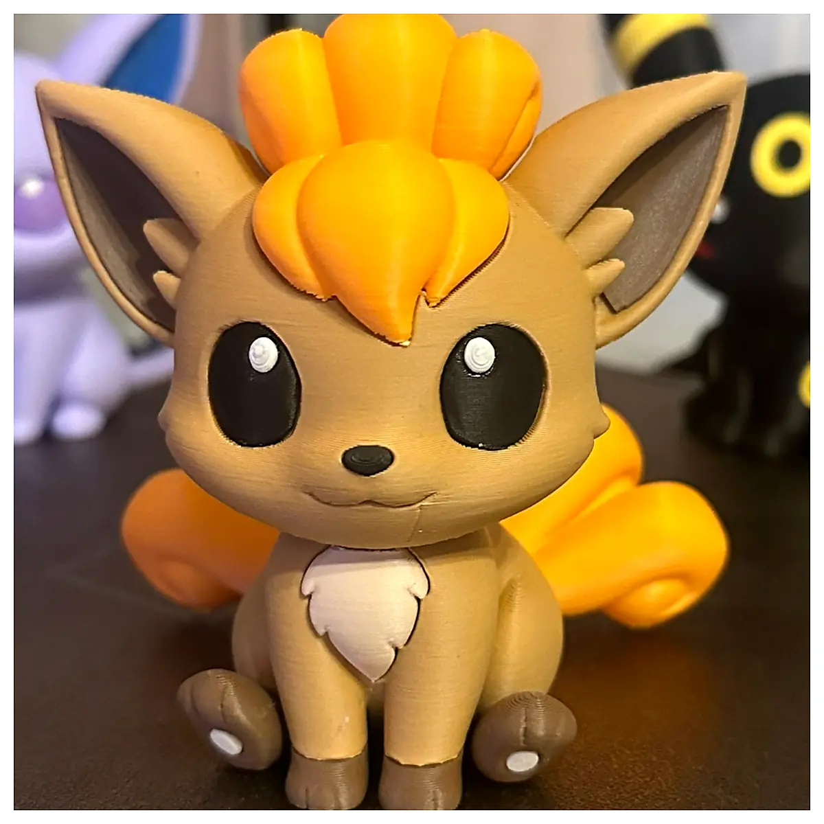 Cute Vulpix Chibi Plush Toy Pet Accessories Repair Patch Anime Collectible