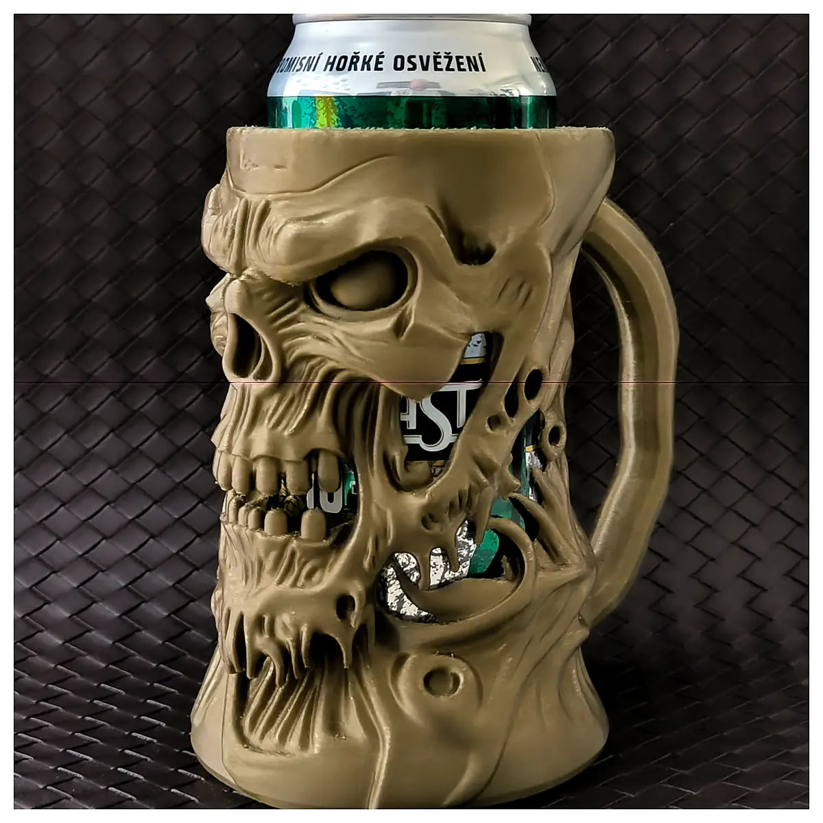 Melting Demon Beer Mug Holder Beer Glasses Drink Warmer Drink Tools Ice Cold
