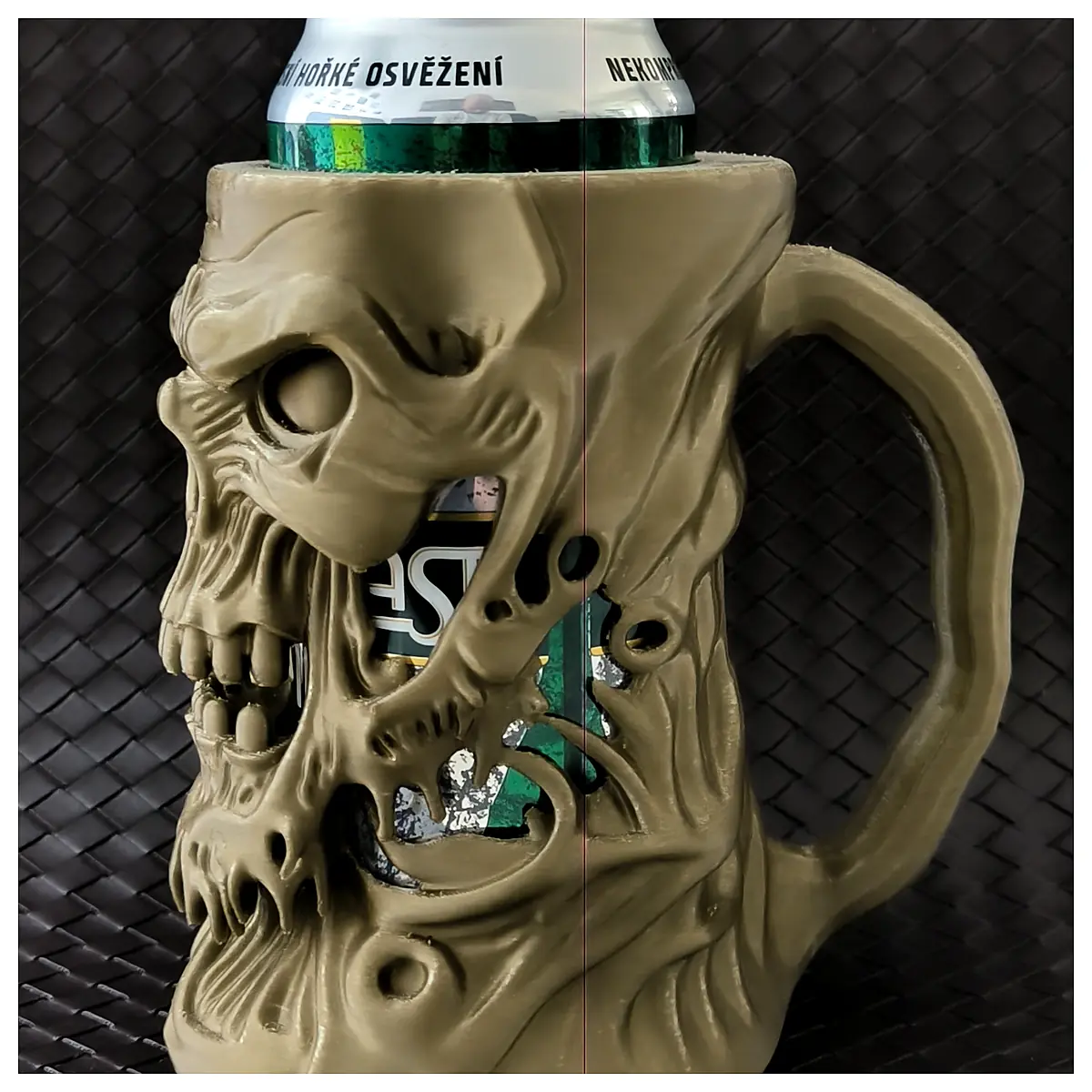 Melting Demon Beer Mug Holder Beer Glasses Drink Warmer Drink Tools Ice Cold