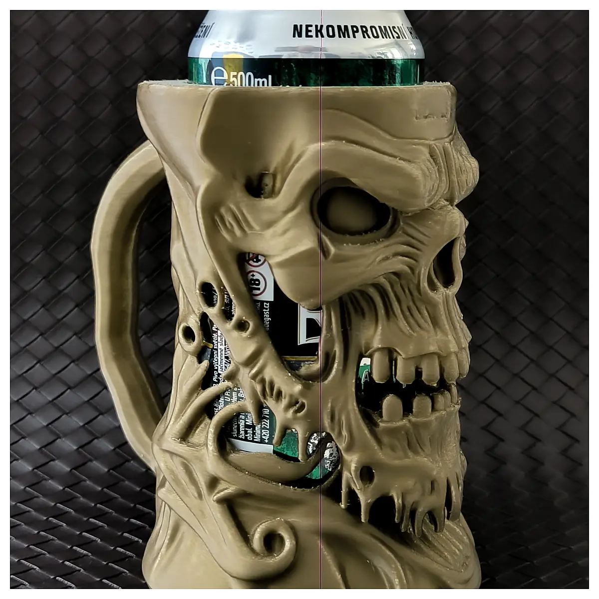 Melting Demon Beer Mug Holder Beer Glasses Drink Warmer Drink Tools Ice Cold