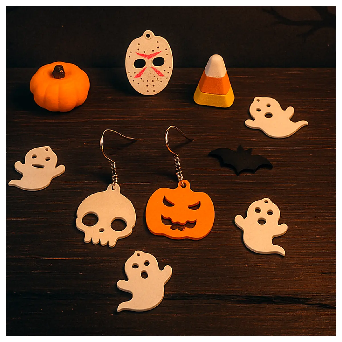 Halloween Earrings Spooky Earrings Festive Jewelry Halloween Party Accessories Decoration Earrings