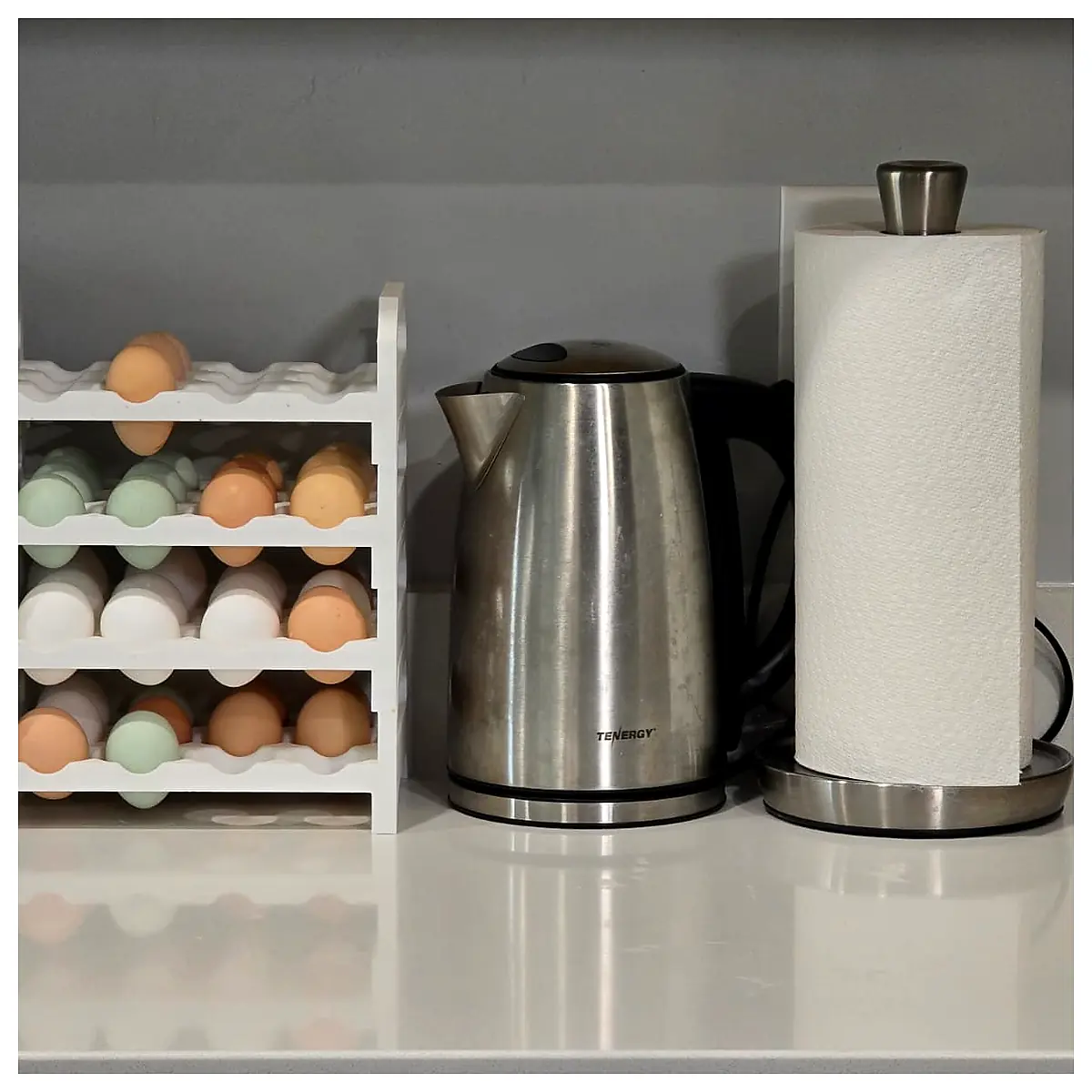 Stackable Egg Tray Organizer 12 Egg Holder Kitchen Storage Universal Egg Tray Parts Repair