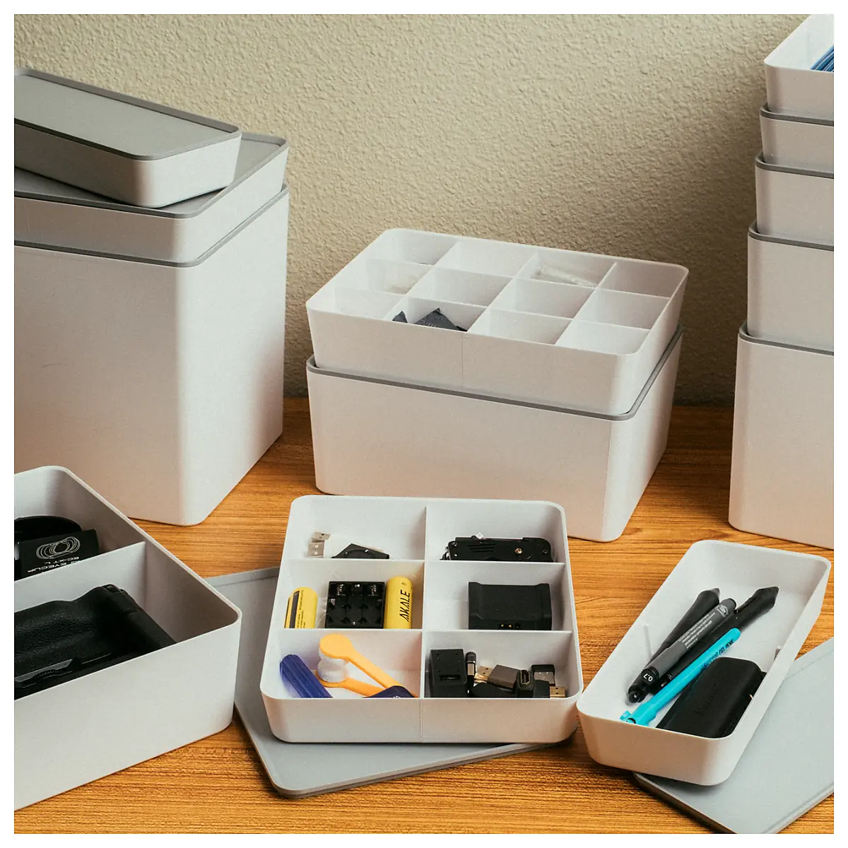 Stackable Bookshelf Containers Storage Solutions Modular Shelving Units Parts Accessories