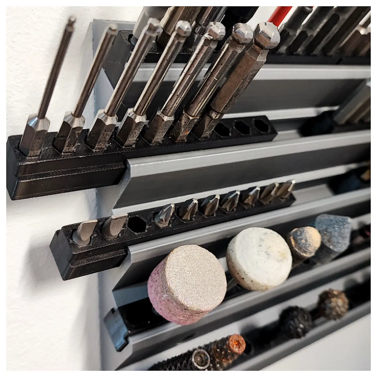 Bit Holder Organizer 100 Slots Wall Mount Storage Wallet Protection Cryptocurrency Holder Multi Coin Support