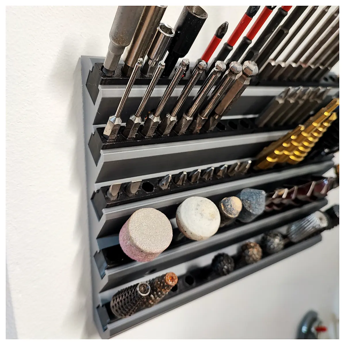 Bit Holder Organizer 100 Slots Wall Mount Storage Wallet Protection Cryptocurrency Holder Multi Coin Support