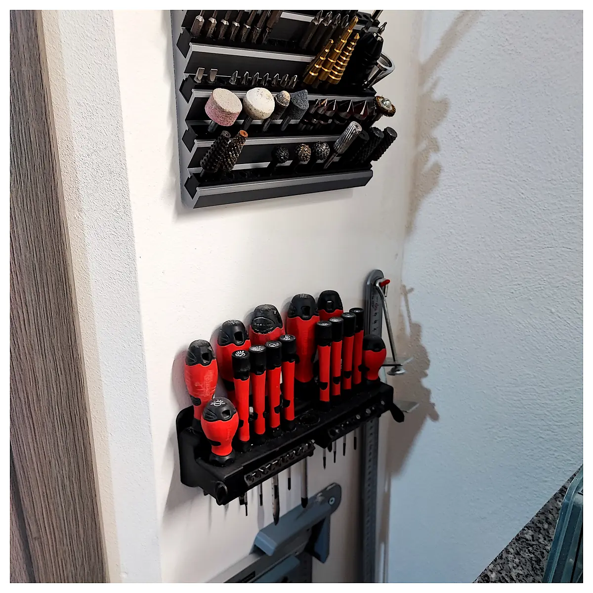 Bit Holder Organizer 100 Slots Wall Mount Storage Wallet Protection Cryptocurrency Holder Multi Coin Support