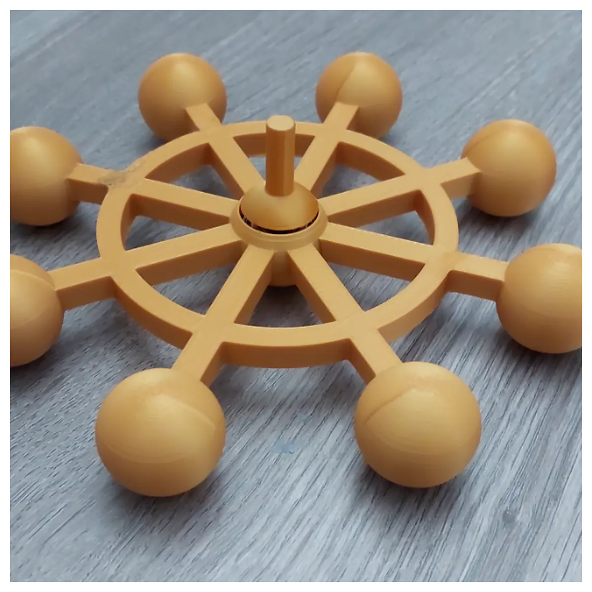 Spinning Mahoraga Wheel Bearing Roller Motion Parts Repair Tools Sports Equipment Rolling Device