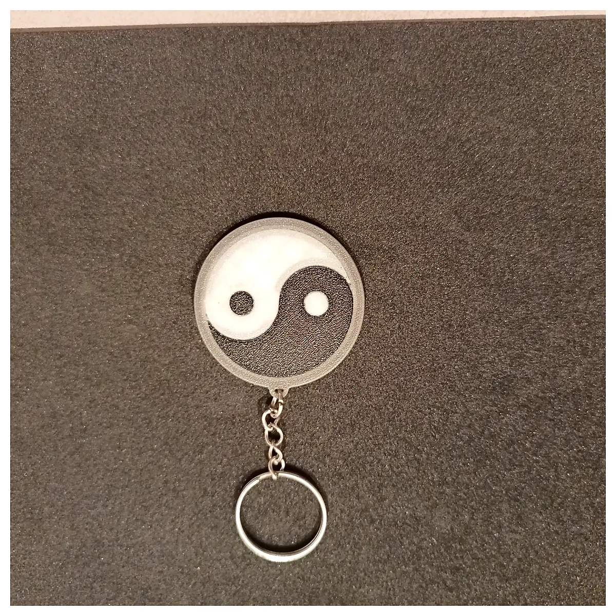 Yin Yang Keychain Energy Charm Lucky Symbol Love Yoga Accessory Spiritual Pendant