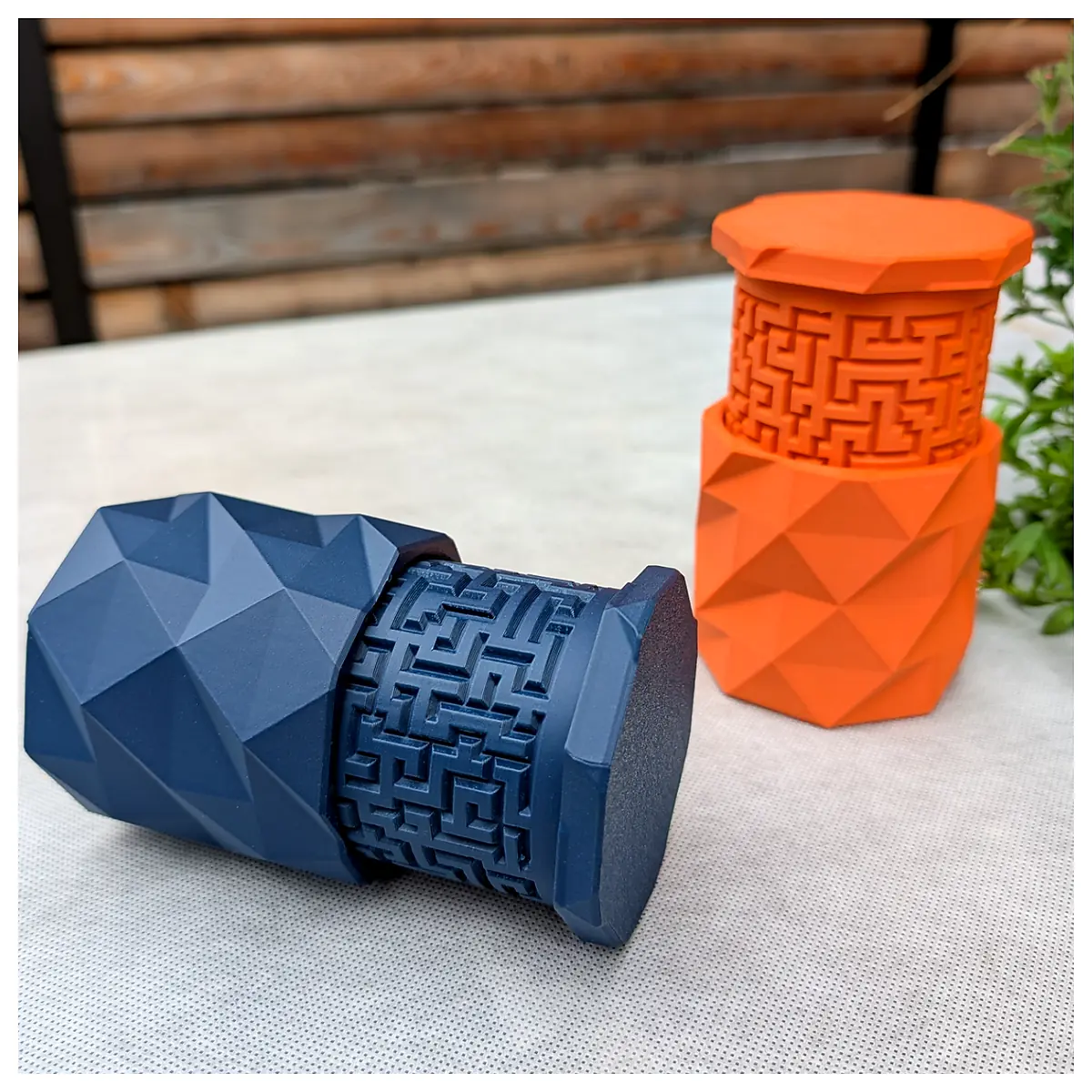 Low Poly Puzzle Box Brain Teaser Puzzle Game Toys Challenge Gift Ideas Fun Toys