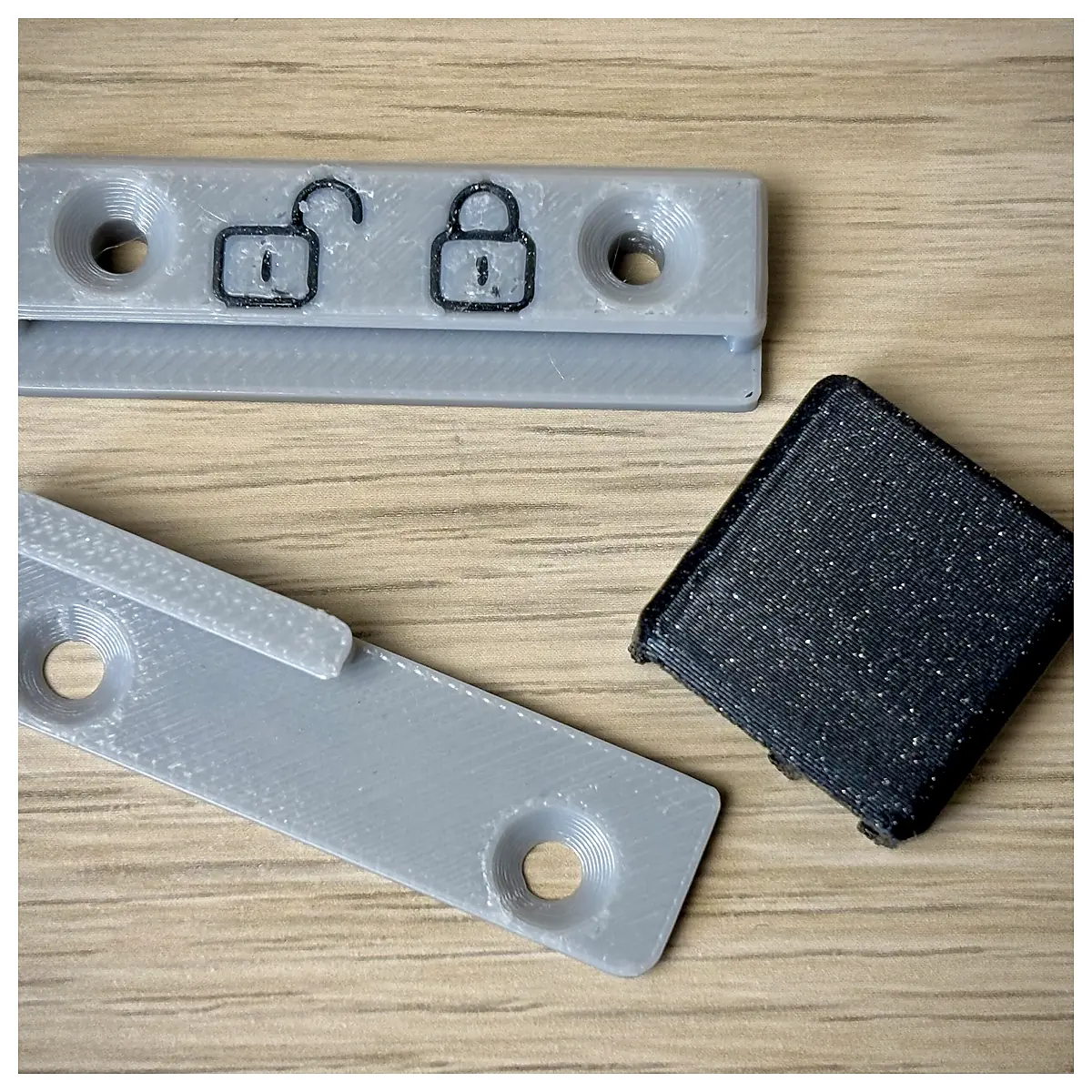 Sliding Lock Locking Latch Door Hardware Repair Parts Replacement Accessories Smart Lock Components