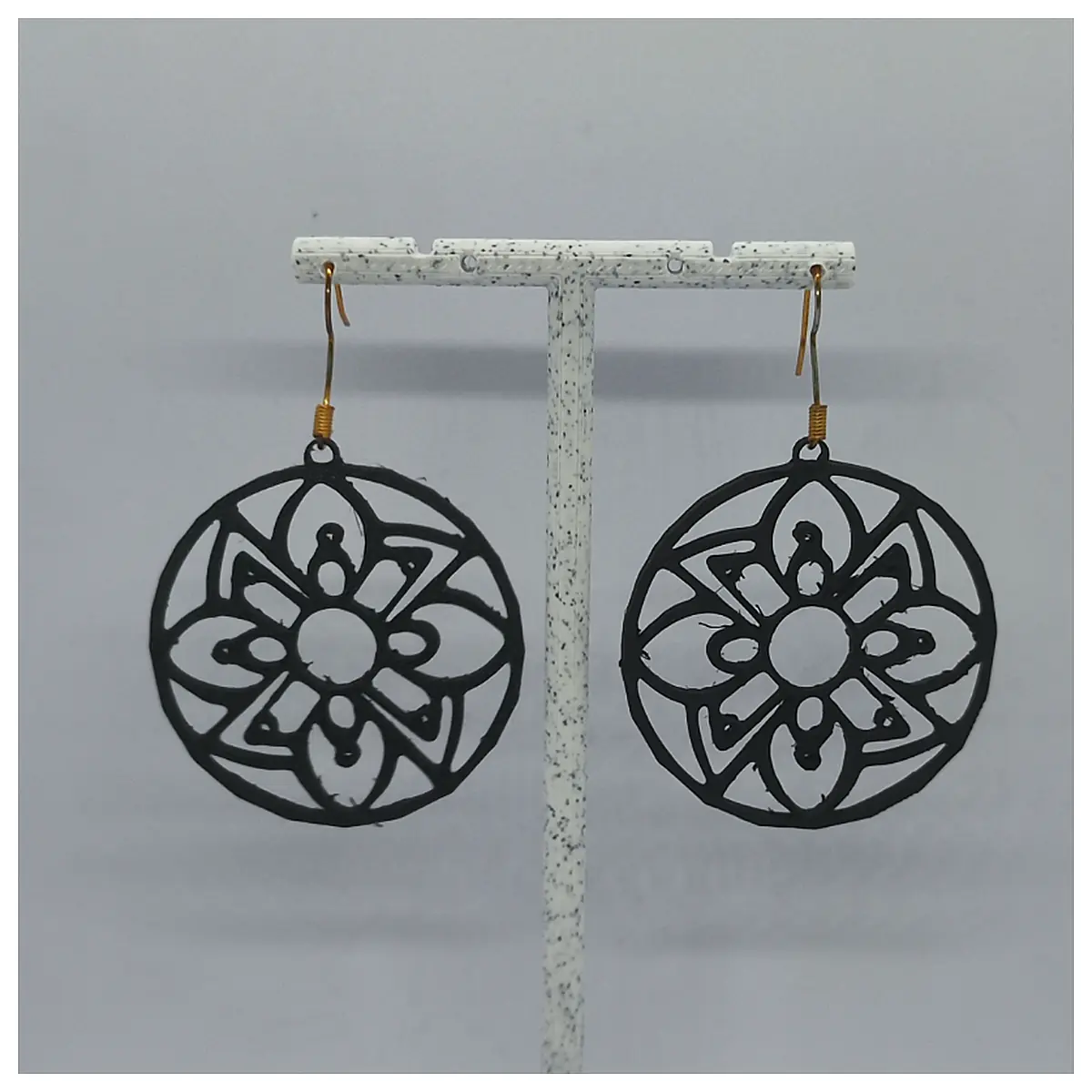 Harmony Flower Earrings Elegant Earring Floral Jewelry Decoration Repair Parts