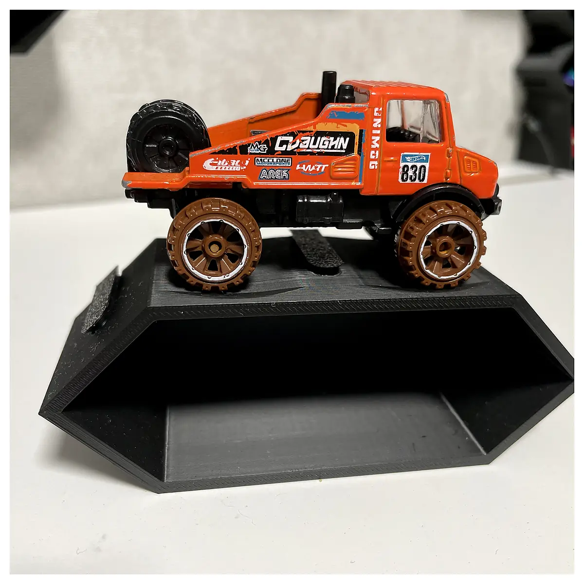 Modular Hex Hot Wheels Car Display Shelf Car Display Model Collection Toy Shelf Universal