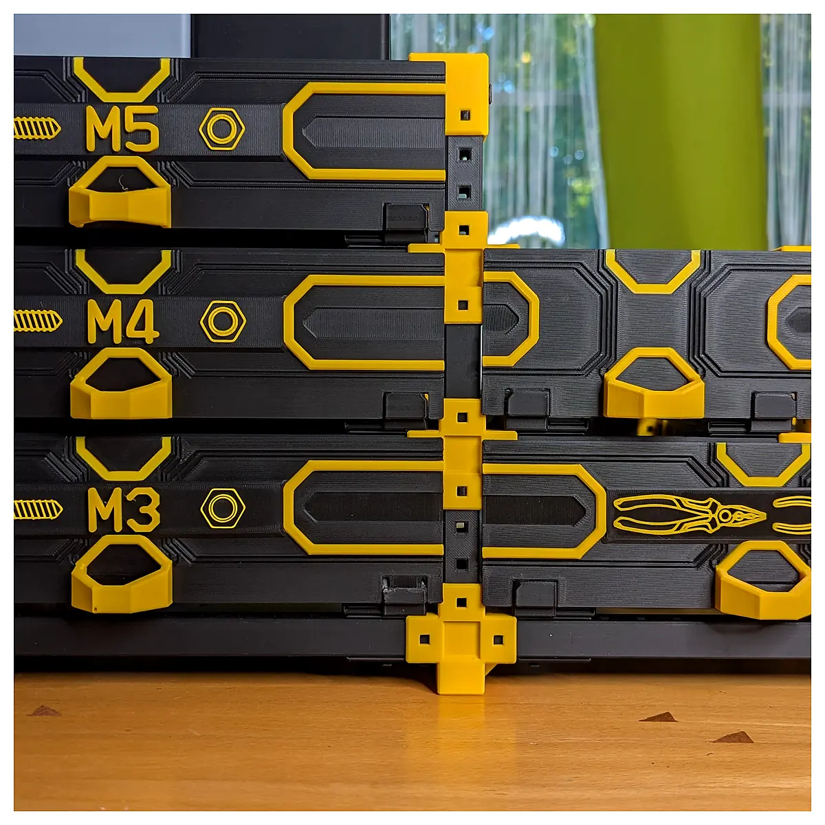 Modular Gridfinity Drawers Storage System Organizer Boxes Parts Accessories Repair Maintenance