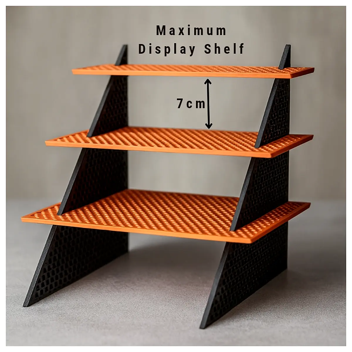 Multi Tier Display Shelf 3 Tier Shelving Unit Display Shelf Storage Parts Accessories