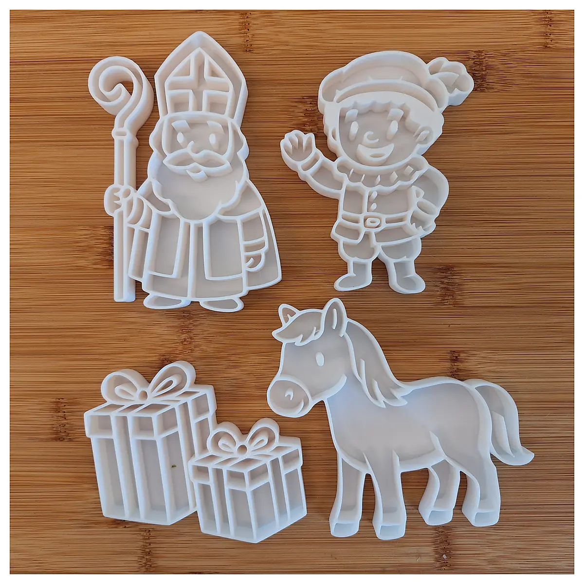 Sensory Play Saint Nicholas Sinterklaas Tactile Exploration Toys Kids Gift Holiday Fun