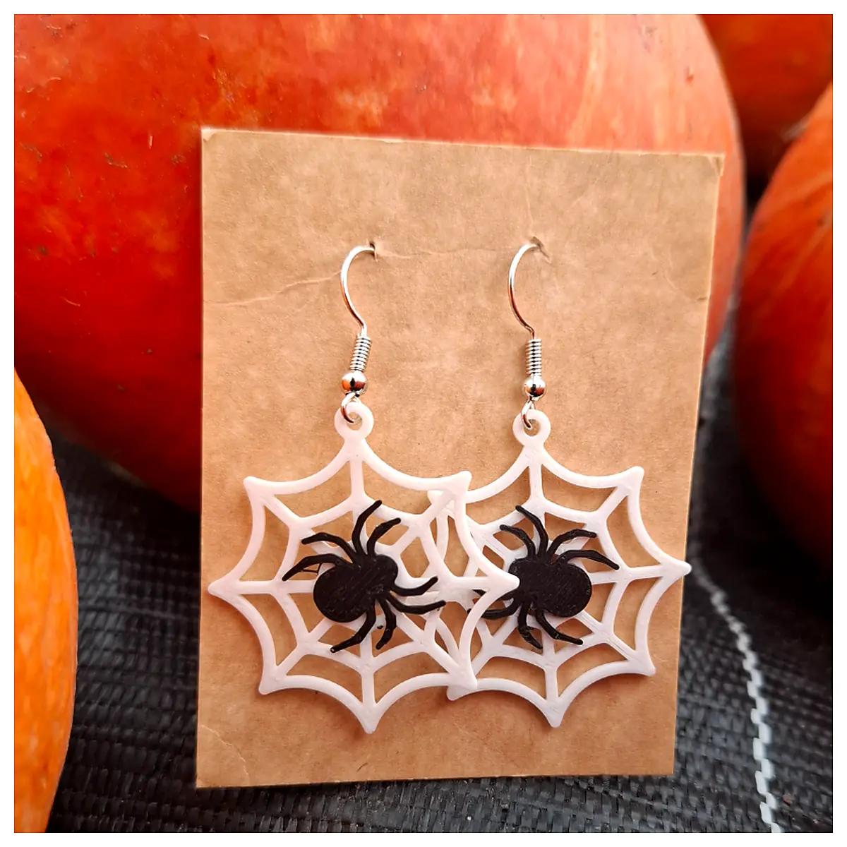Spider Web Earrings Design Jewelry Earrings Modern Silver Gold Accessories