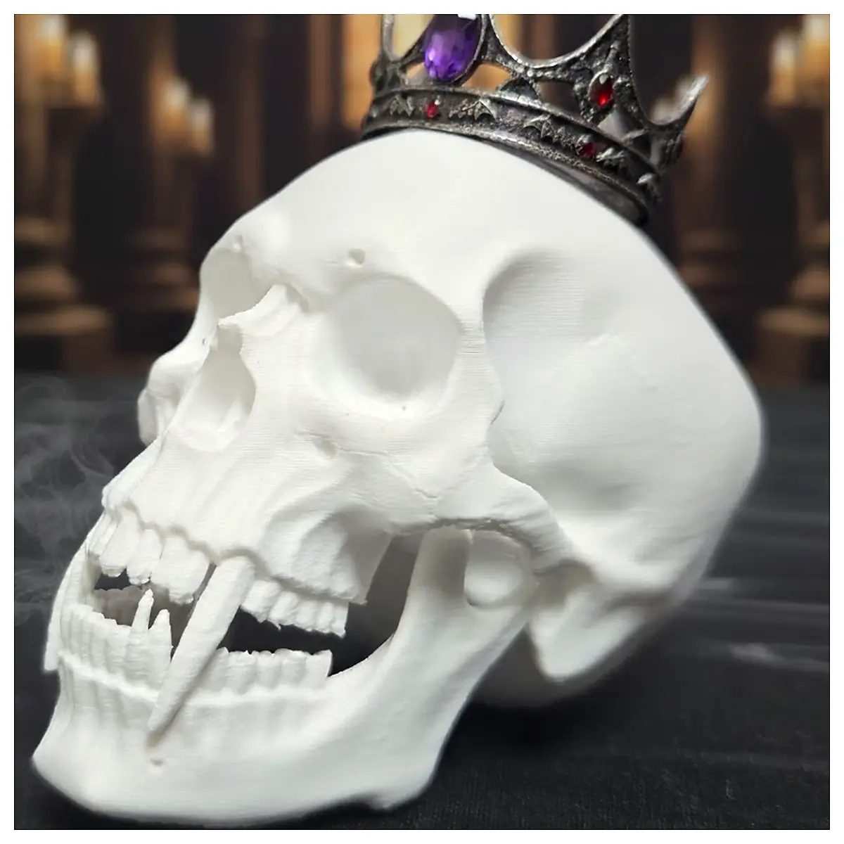 Vampire Skull Vol3 Skull Bones Graveyard Decoration Dark Collectibles Skeleton Repair