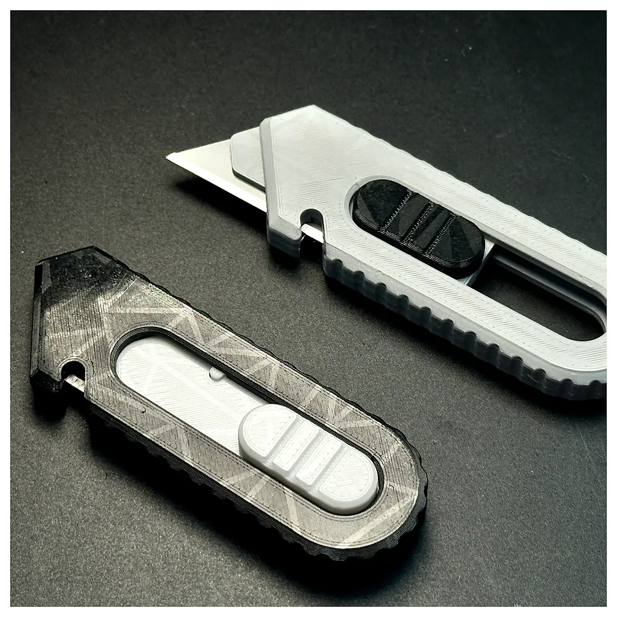 3D Printed Compact Utility Cutter Parts Repair Tools Outdoor DIY