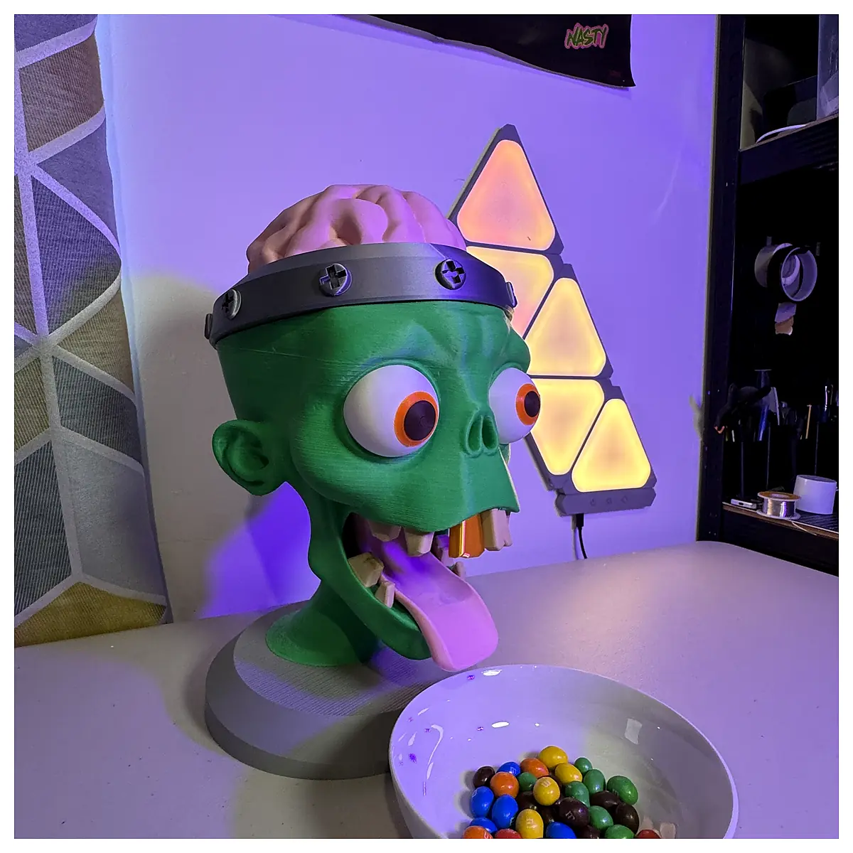 Zombie Candy Dispenser Automatic Vending Machine Candy Machine Bulk Candy Repair Parts