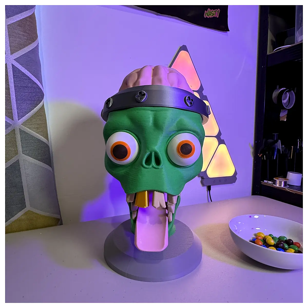 Zombie Candy Dispenser Automatic Vending Machine Candy Machine Bulk Candy Repair Parts