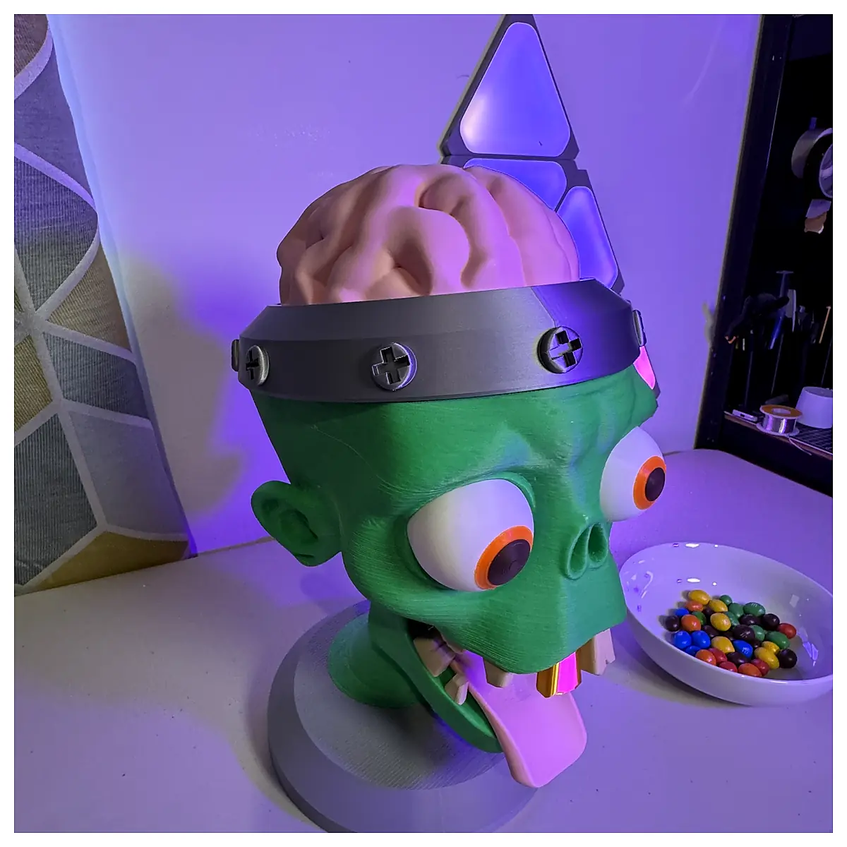 Zombie Candy Dispenser Automatic Vending Machine Candy Machine Bulk Candy Repair Parts