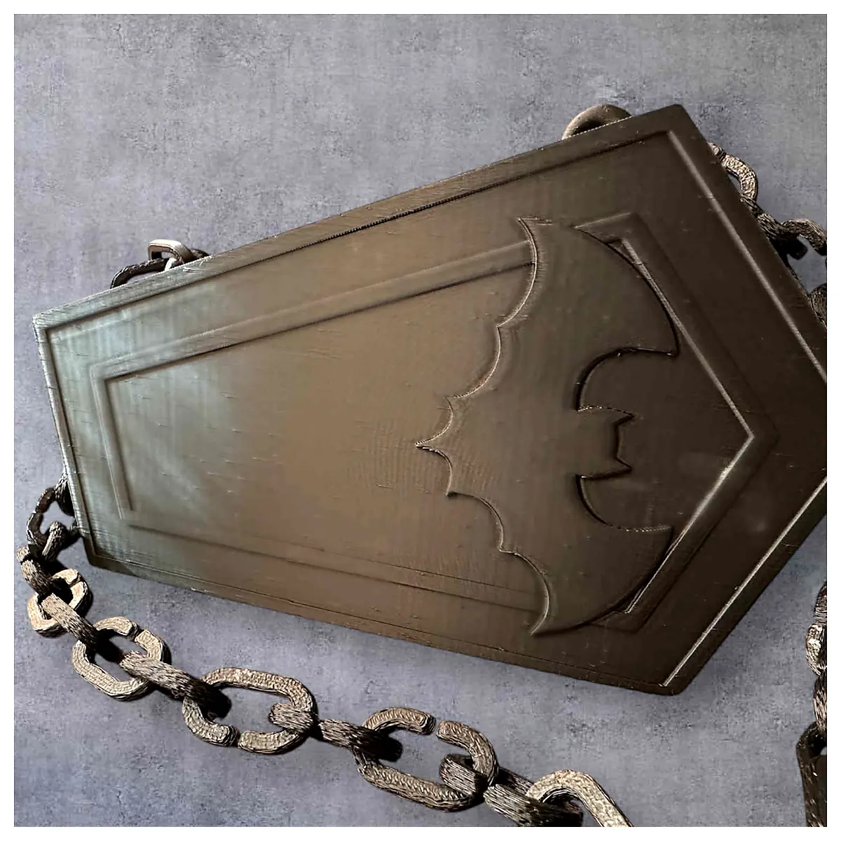 Coffin Purse Black Mini Coffin Gift Decoration Corpse Toy Parts Repair
