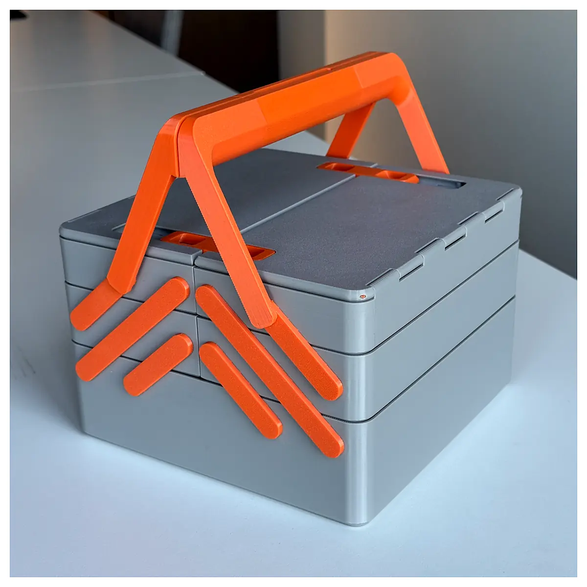Cantilever Tool Box Parametric Adjustable Parts Repair Maintenance