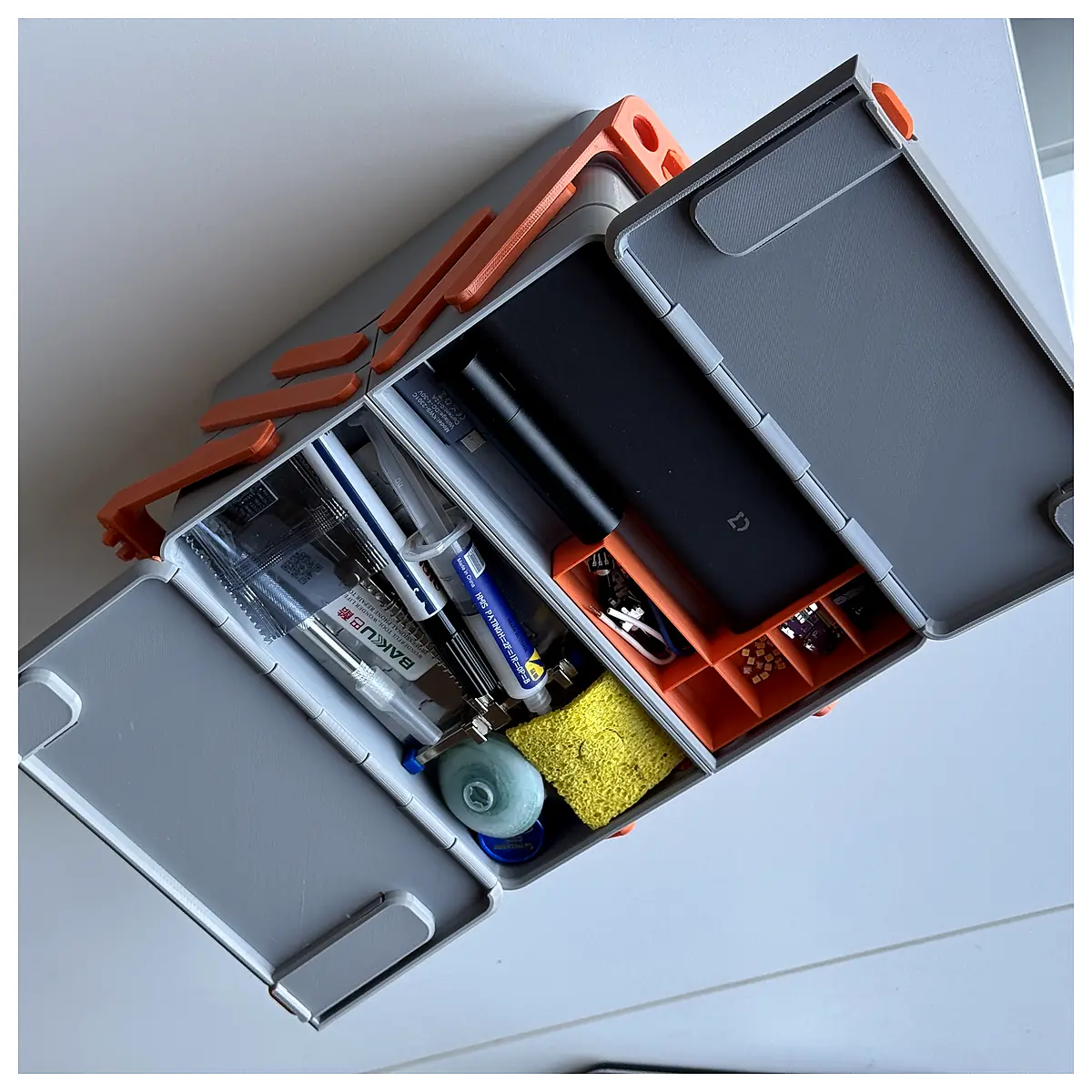 Cantilever Tool Box Parametric Adjustable Parts Repair Maintenance