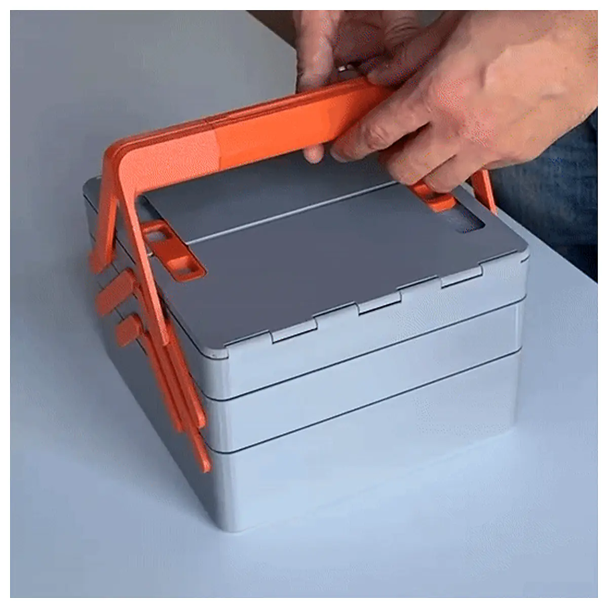 Cantilever Tool Box Parametric Adjustable Parts Repair Maintenance
