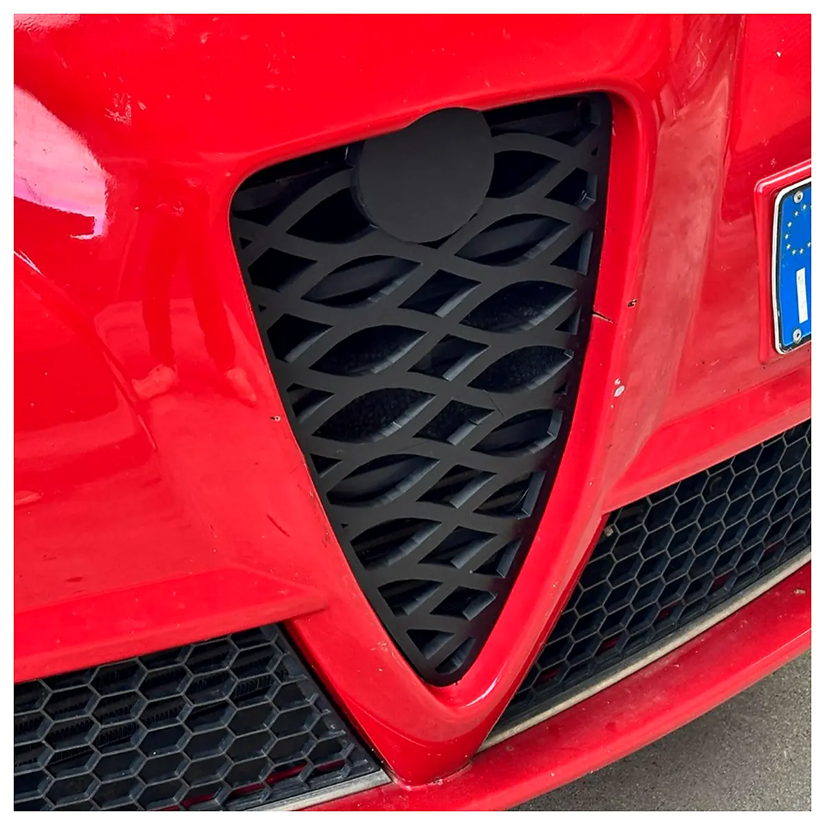 Alfa Mito Front Grille ABS Tuning Car Styling Radiator Accessories Parts