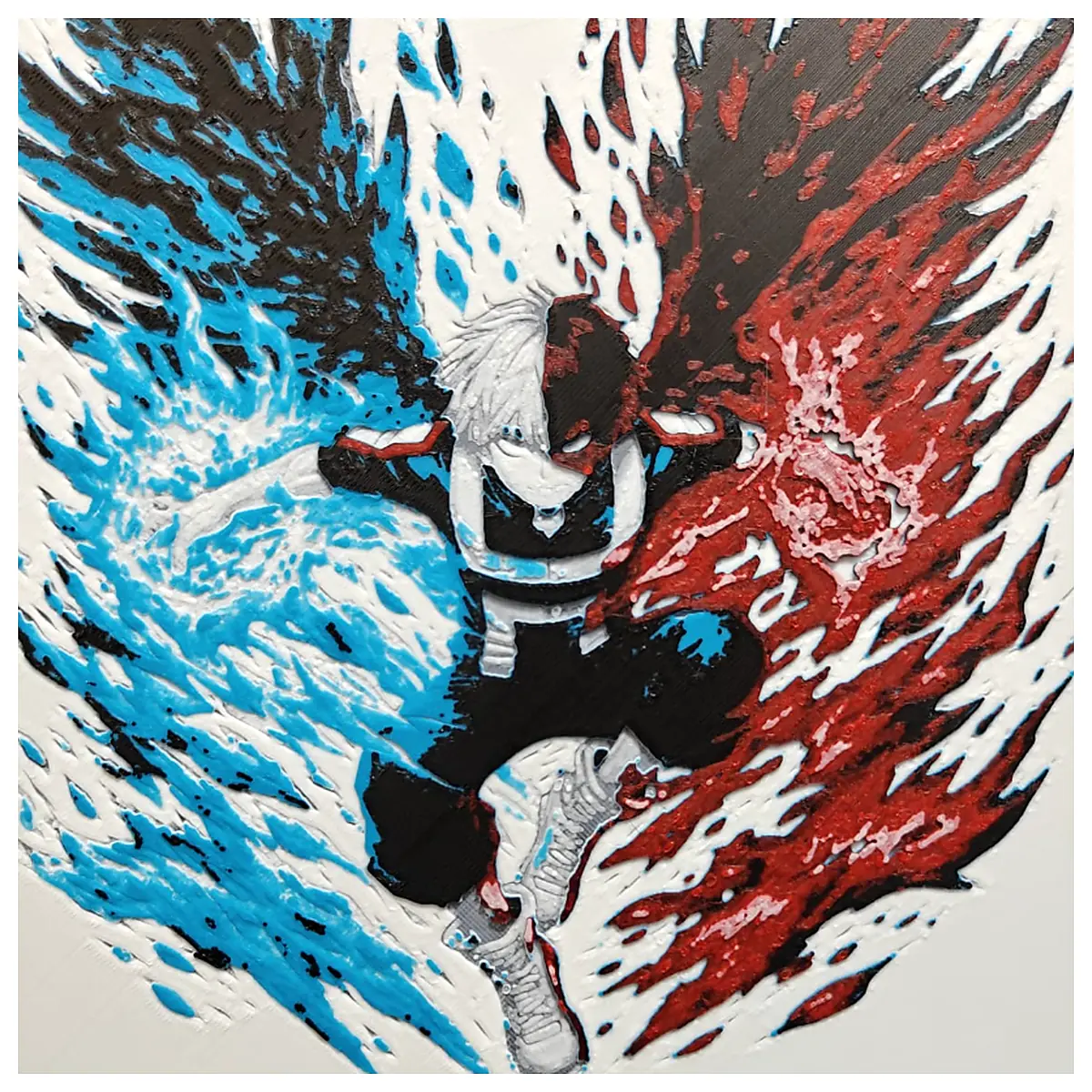Shoto Todoroki Hero Costume Youth Hero Parts Replacement Parts Repair Maintenance Accessories