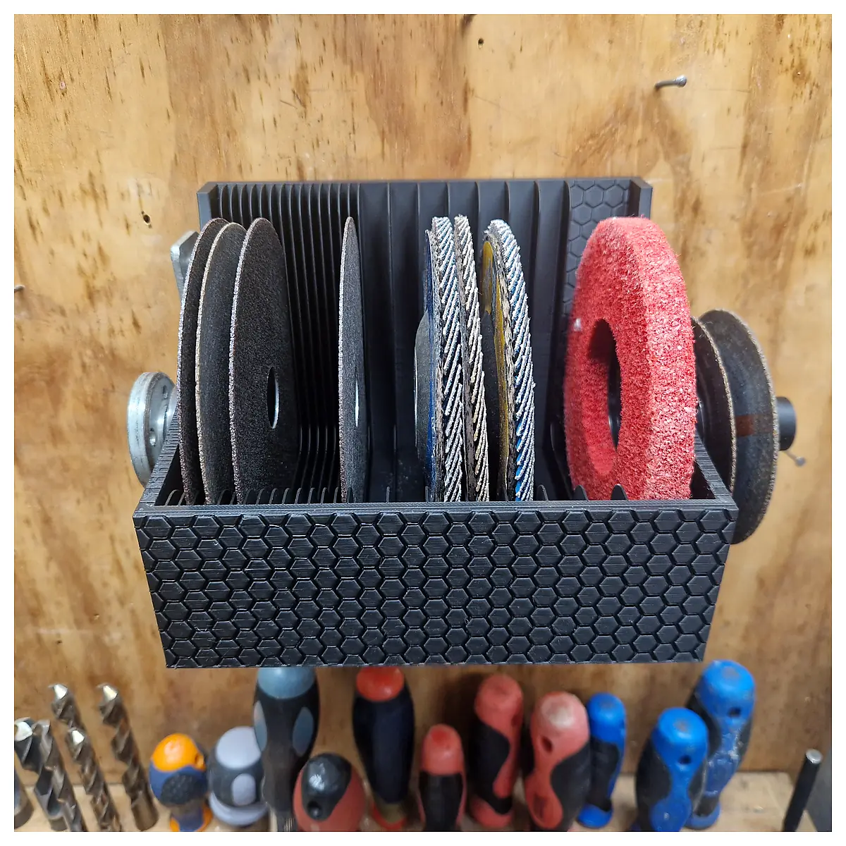 Grinding Disc Holder Attachment Polishing Tool Disc Sandpaper Clamp Grinding Accessories Car Repair