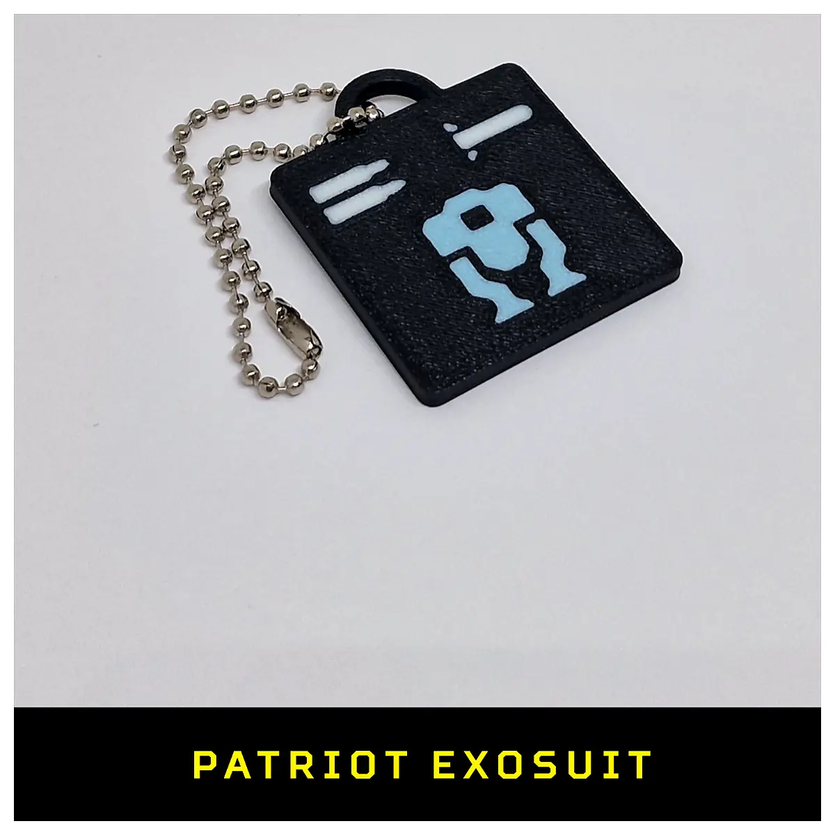 Helldivers 2 Patriot Exosuit Keychain Tactical Gear Collectible Game Accessory Patch Parts Repair Universal