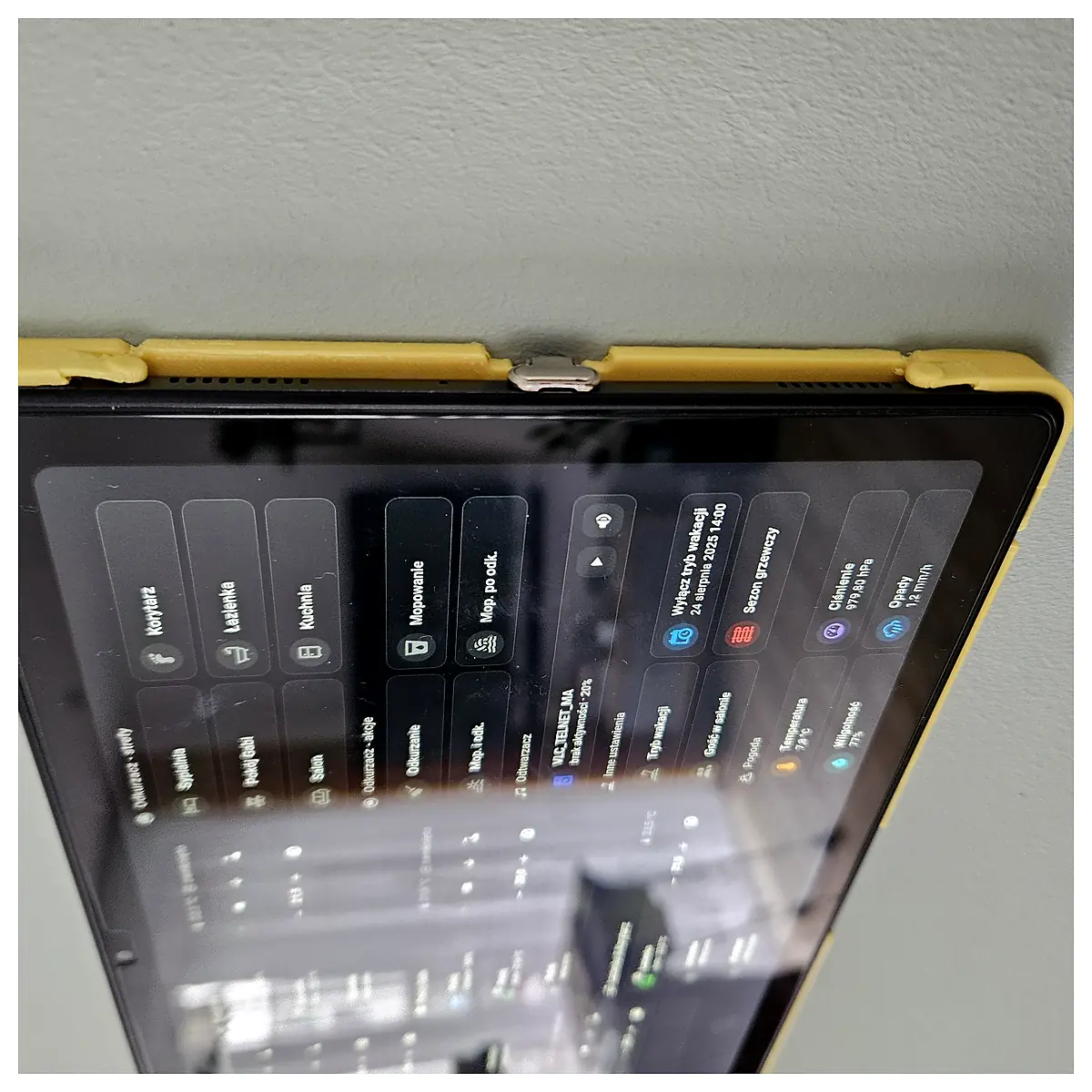 Wall Mount Tablet Holder Adjustable Support Display Stand Compatible Smart Home Tablet Holder Accessory