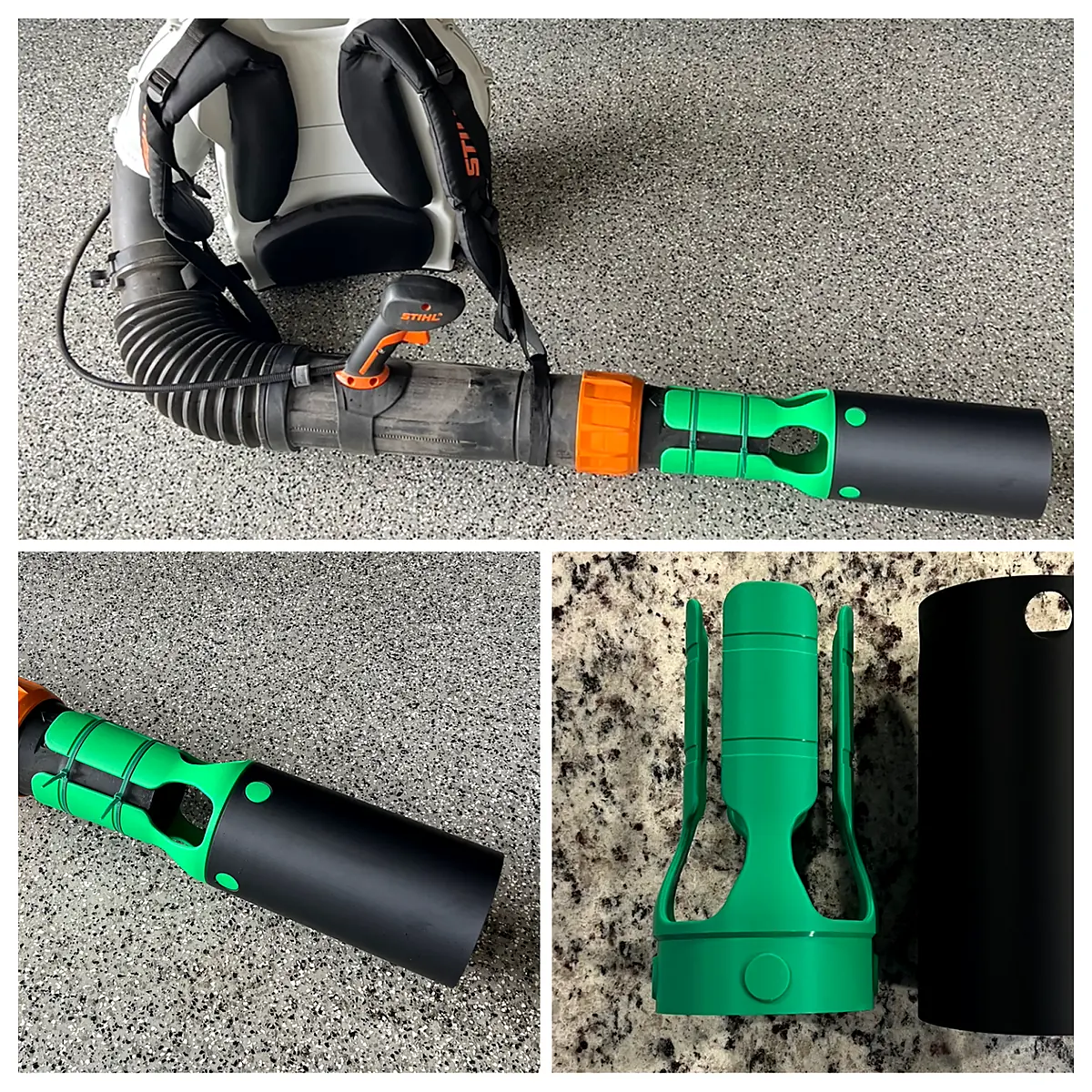 Zornado Leaf Blower Attachment Bernoulli Venturi Kit Powerful Airflow Turbine Fan Accessories Replacement Parts