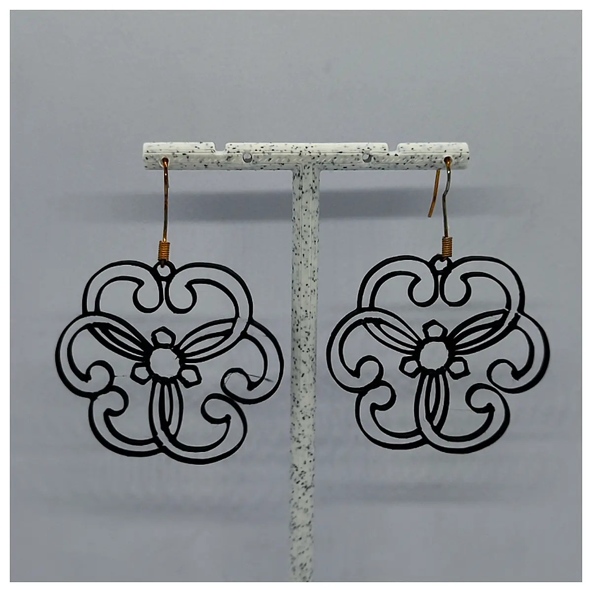 Lace Flower Earrings Elegant Delicate Floral Earring Women Jewelry Wholesale Retail