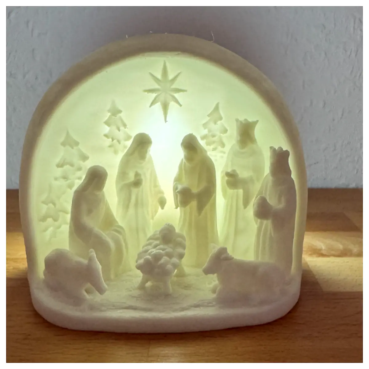Nativity Scene Decorations Jesus Christ Christmas Display Festive Decorations Holy Figure Christmas Gift Scene Set