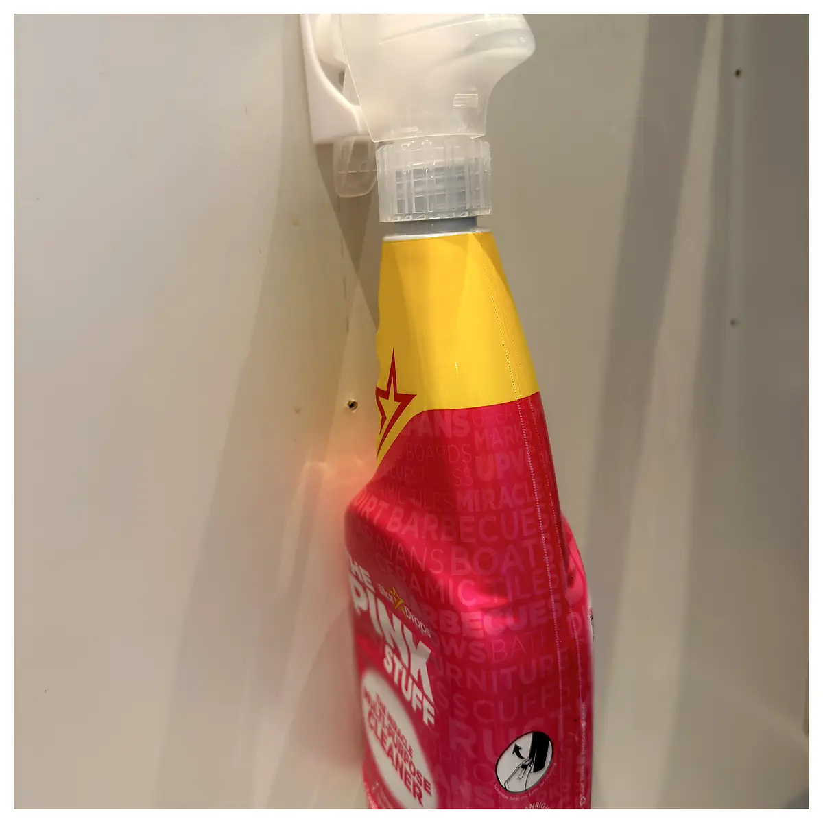 Spray Bottle Holder Cabinet Mount Kitchen Sprayer Holder Wall Mount Spray System Accessories