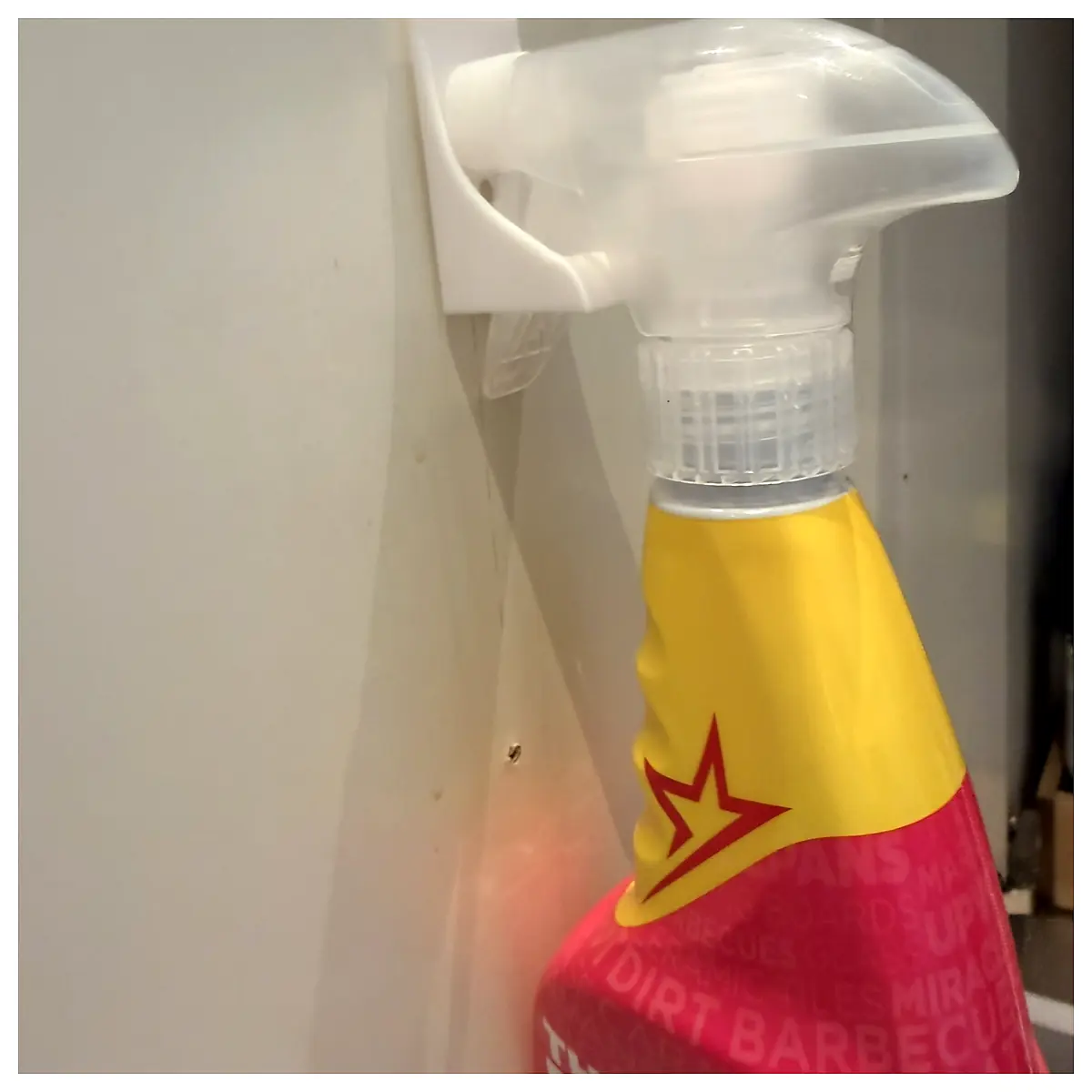 Spray Bottle Holder Cabinet Mount Kitchen Sprayer Holder Wall Mount Spray System Accessories