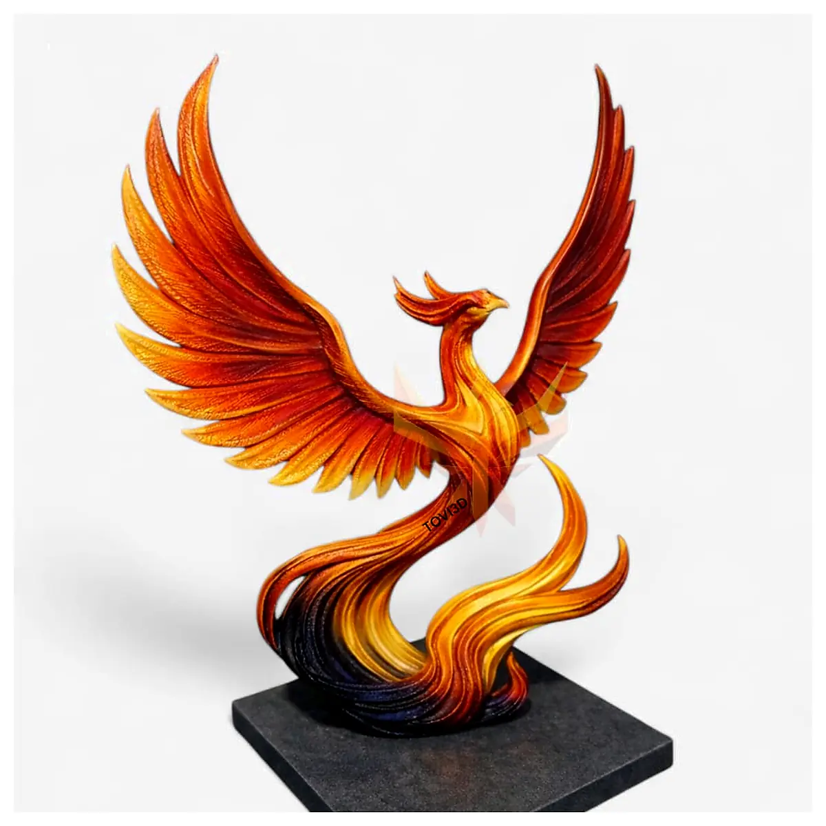 Rebirth of the Phoenix Game Character Skin Phantom Design Power Boost Hero Gear PvP Game Accessories Player Collection