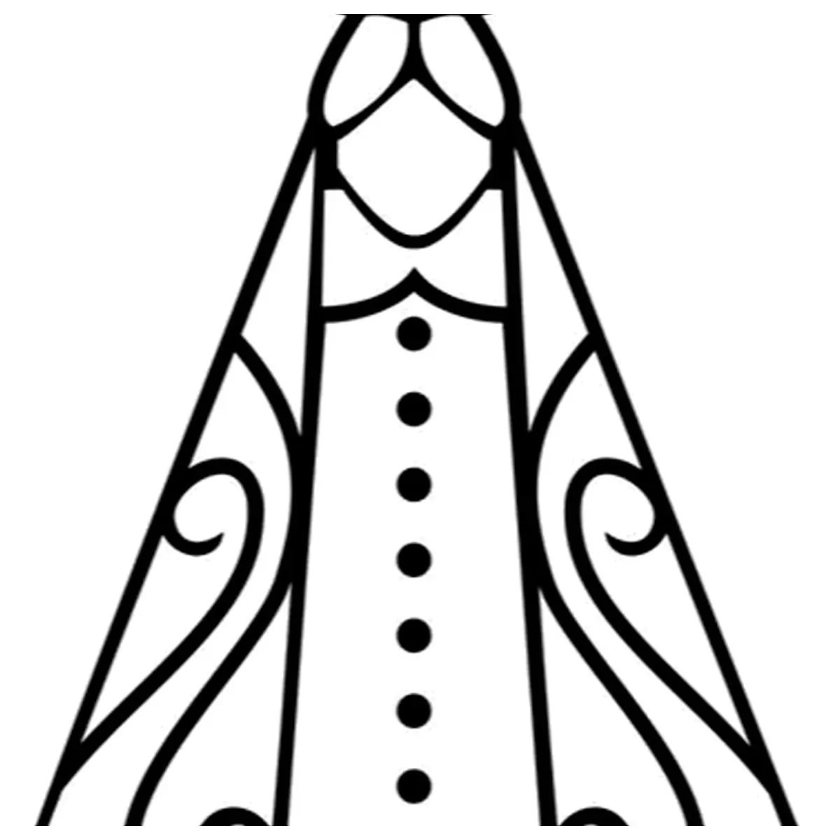 Our Lady of Aparecida Statue ful Religious Art Decor Gift Holy Image Oil