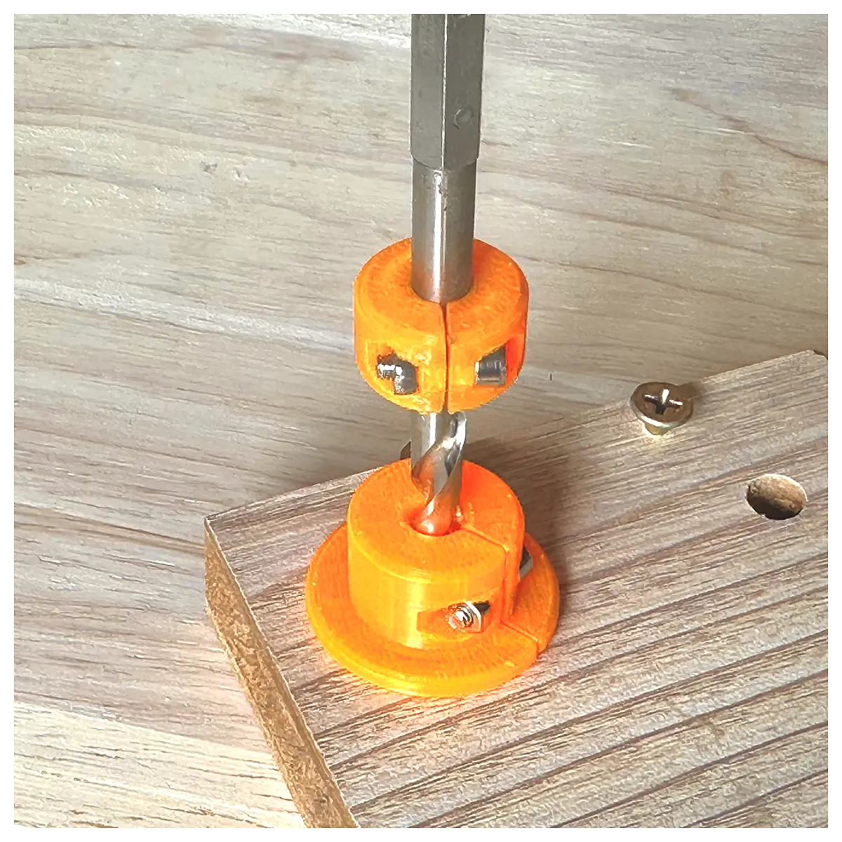 Woodworking Drill Bit Depth Stop Jig Drill Guide Hole Depth Adjustment Woodworking Accessories